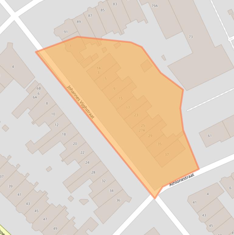 Kaart van postcodegebied 6524BN.