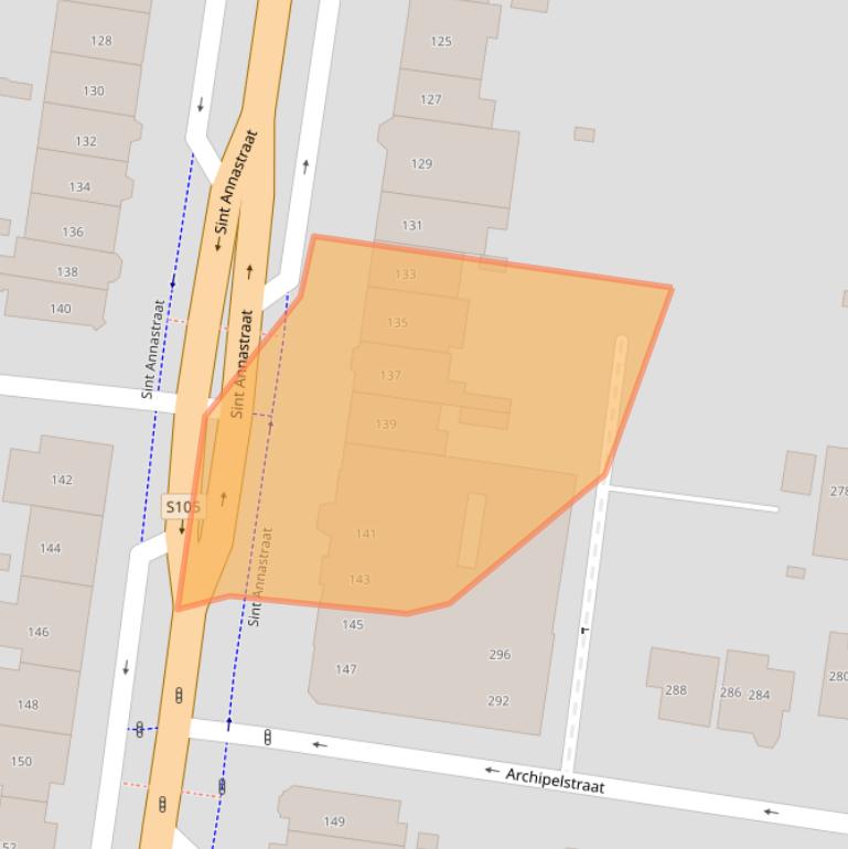 Kaart van postcodegebied 6524EP.