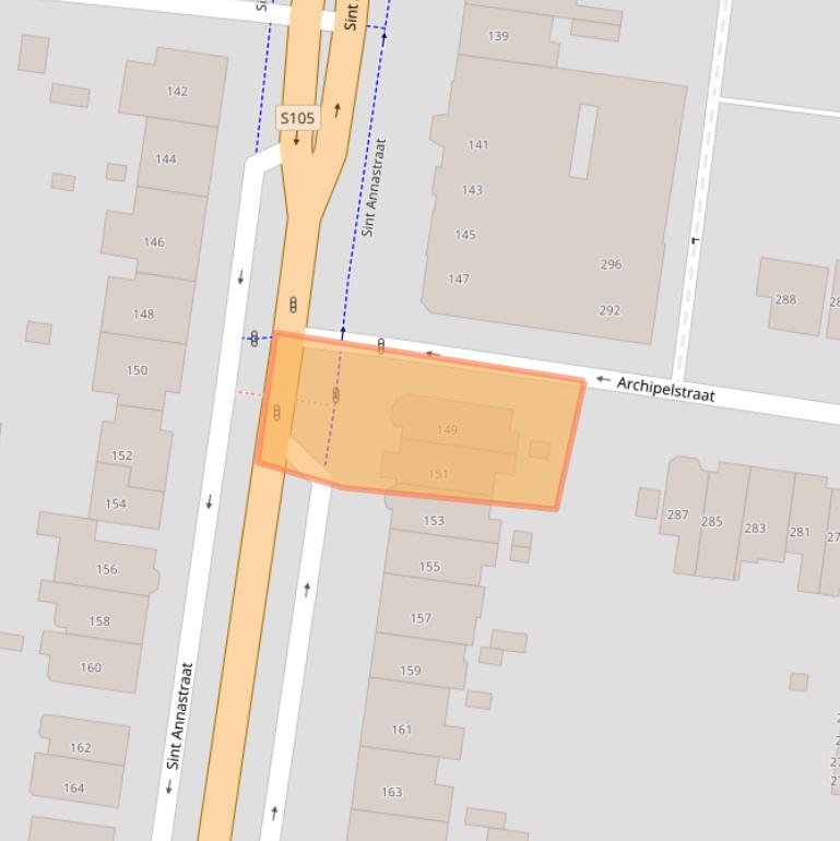 Kaart van postcodegebied 6524ER.