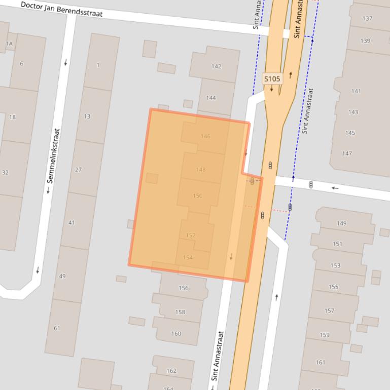 Kaart van postcodegebied 6524GR.