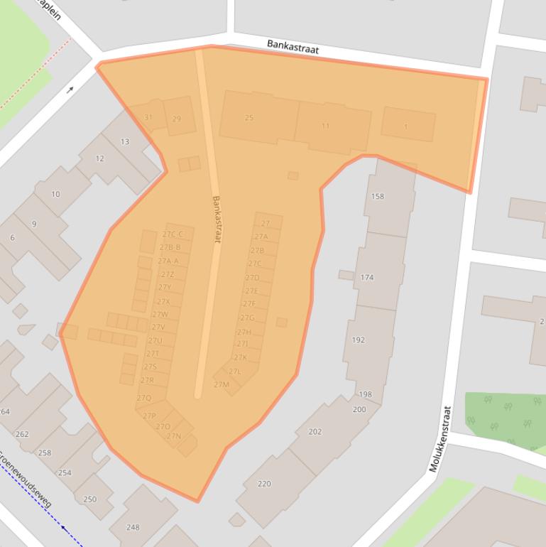 Kaart van postcodegebied 6524MS.