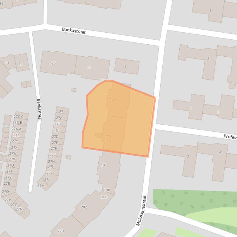 Kaart van postcodegebied 6524NJ.