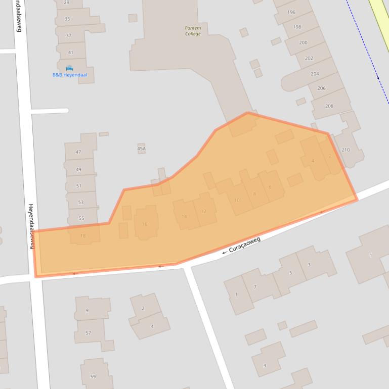 Kaart van postcodegebied 6524SV.