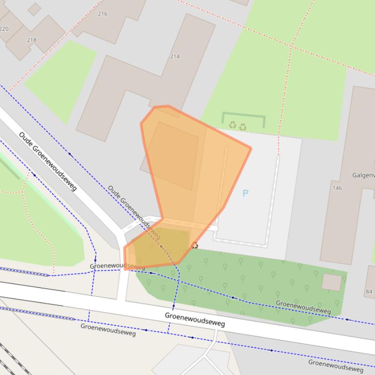 Kaart van postcodegebied 6524VN.