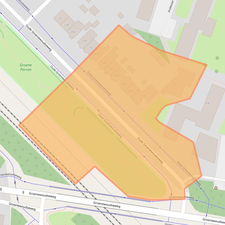 Kaart van postcodegebied 6524WP.