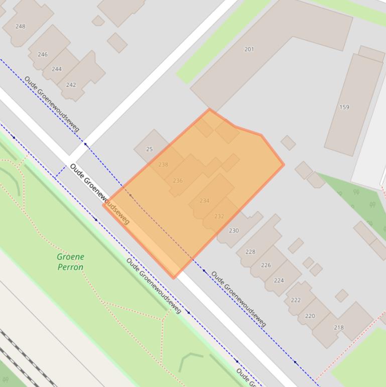 Kaart van postcodegebied 6524WR.