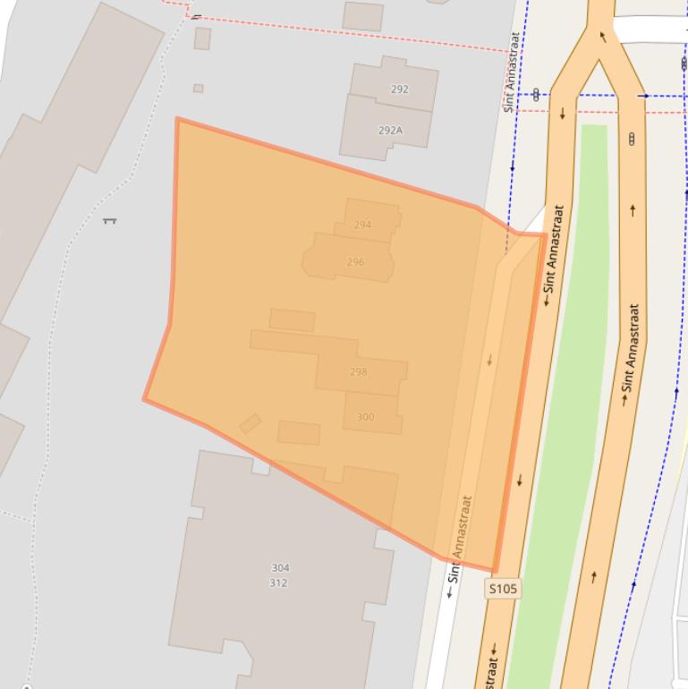 Kaart van postcodegebied 6525HE.