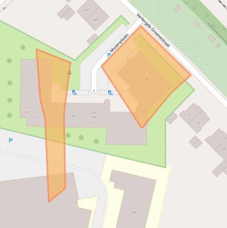 Kaart van postcodegebied 6525JA.