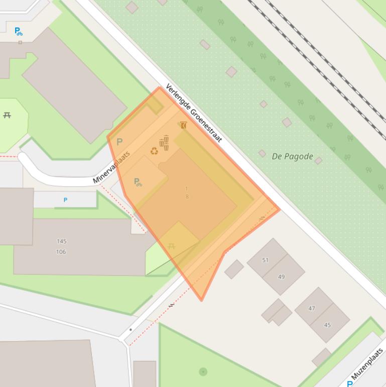 Kaart van postcodegebied 6525JD.