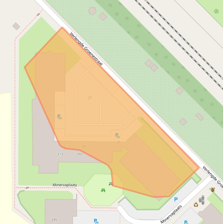 Kaart van postcodegebied 6525JH.