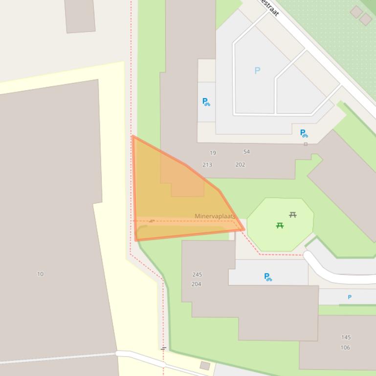 Kaart van postcodegebied 6525JJ.