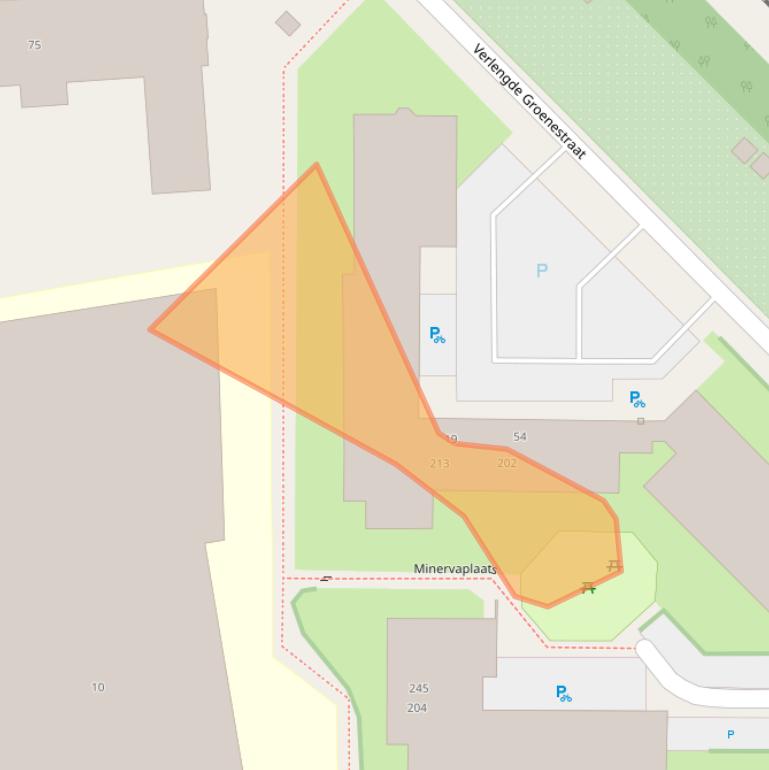 Kaart van postcodegebied 6525JK.