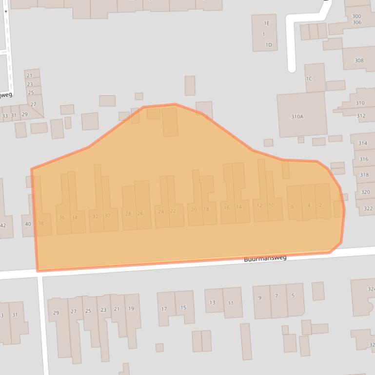 Kaart van postcodegebied 6525RW.