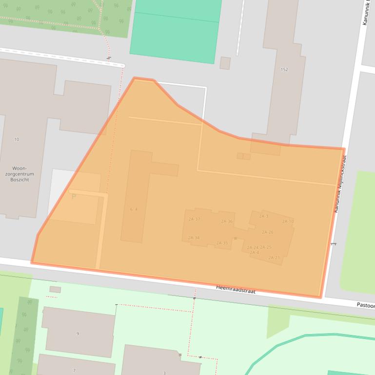 Kaart van postcodegebied 6525TH.