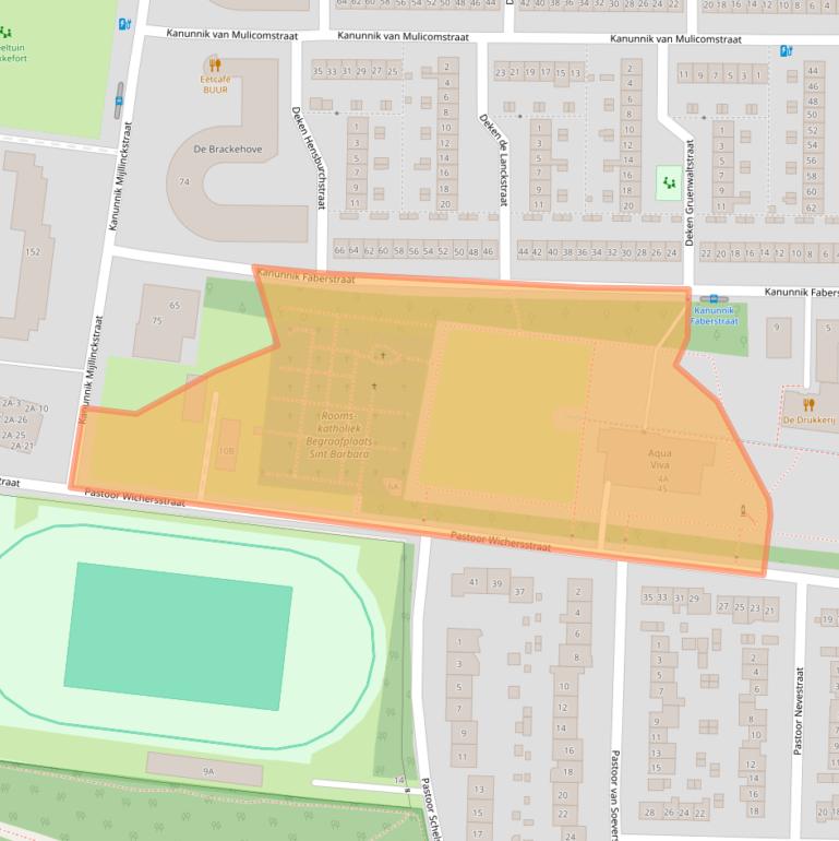 Kaart van postcodegebied 6525TN.