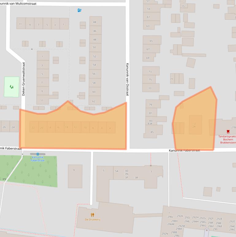 Kaart van postcodegebied 6525TR.