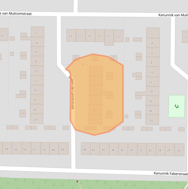 Kaart van postcodegebied 6525VE.