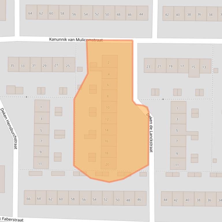 Kaart van postcodegebied 6525VG.