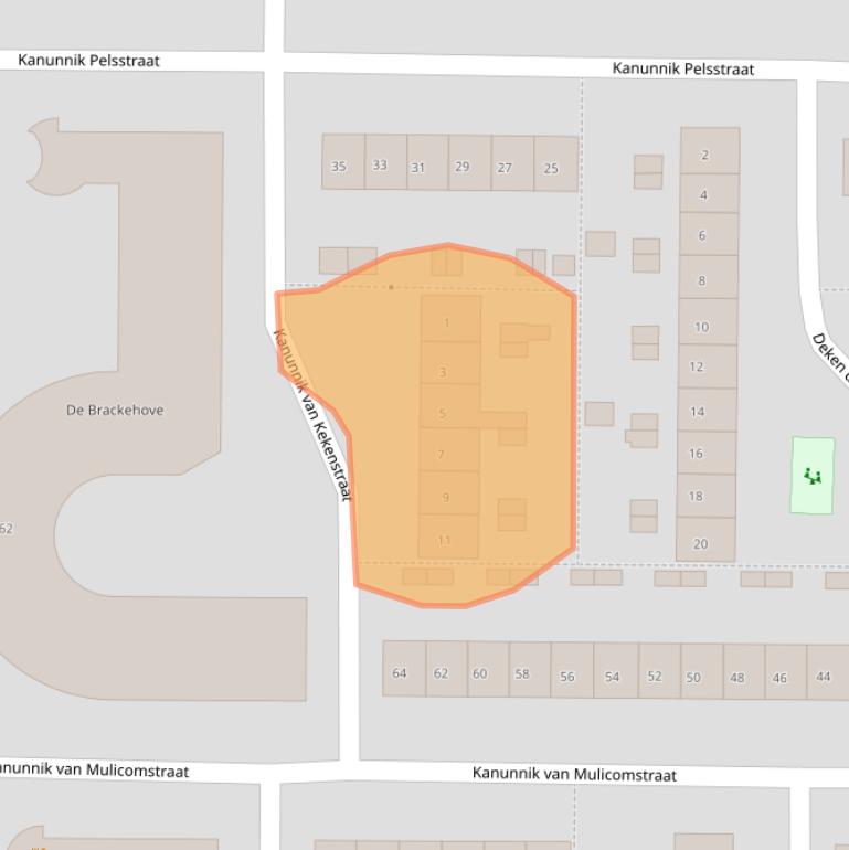 Kaart van postcodegebied 6525VT.