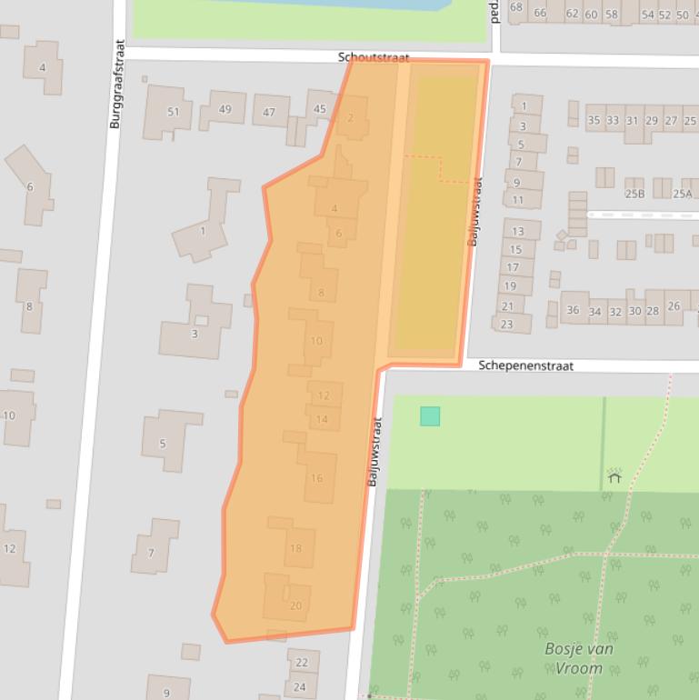 Kaart van postcodegebied 6525XM.