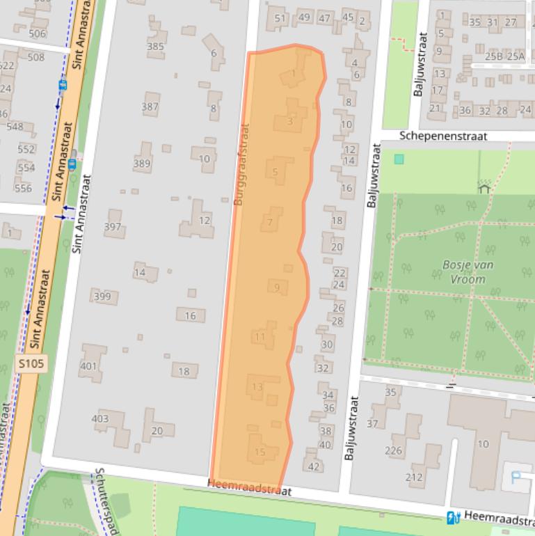 Kaart van postcodegebied 6525XW.