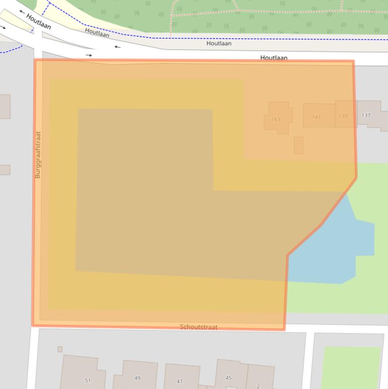 Kaart van postcodegebied 6525ZD.