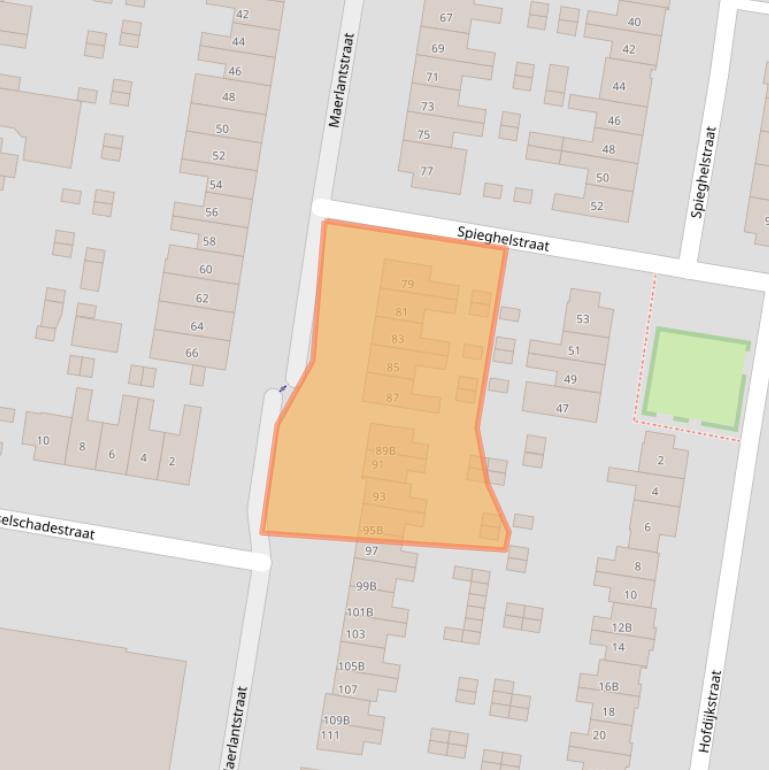 Kaart van postcodegebied 6531AV.