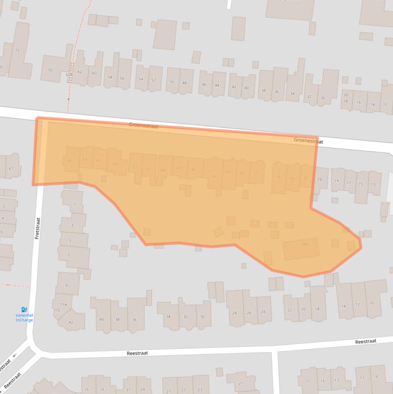 Kaart van postcodegebied 6531HB.