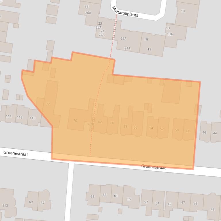 Kaart van postcodegebied 6531HS.