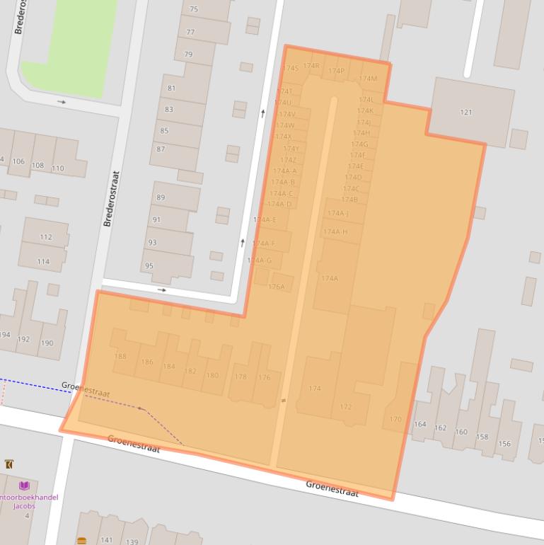 Kaart van postcodegebied 6531HW.