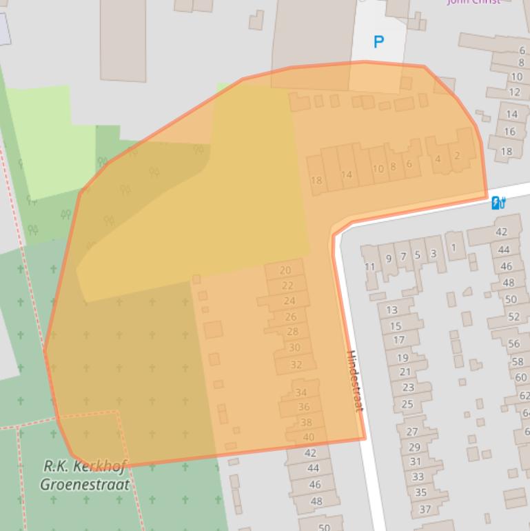Kaart van postcodegebied 6531KJ.