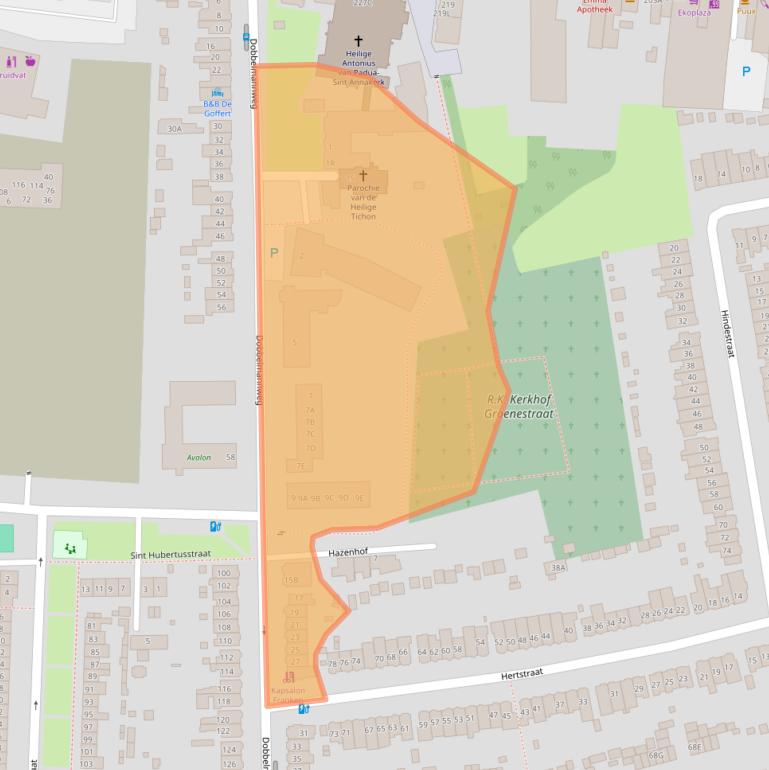 Kaart van postcodegebied 6531KT.