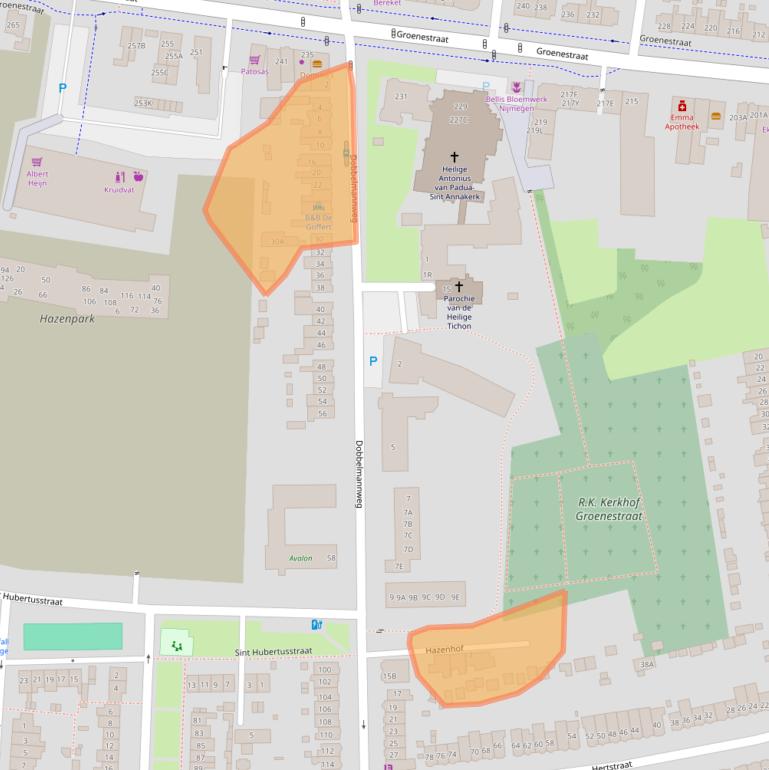 Kaart van postcodegebied 6531KW.
