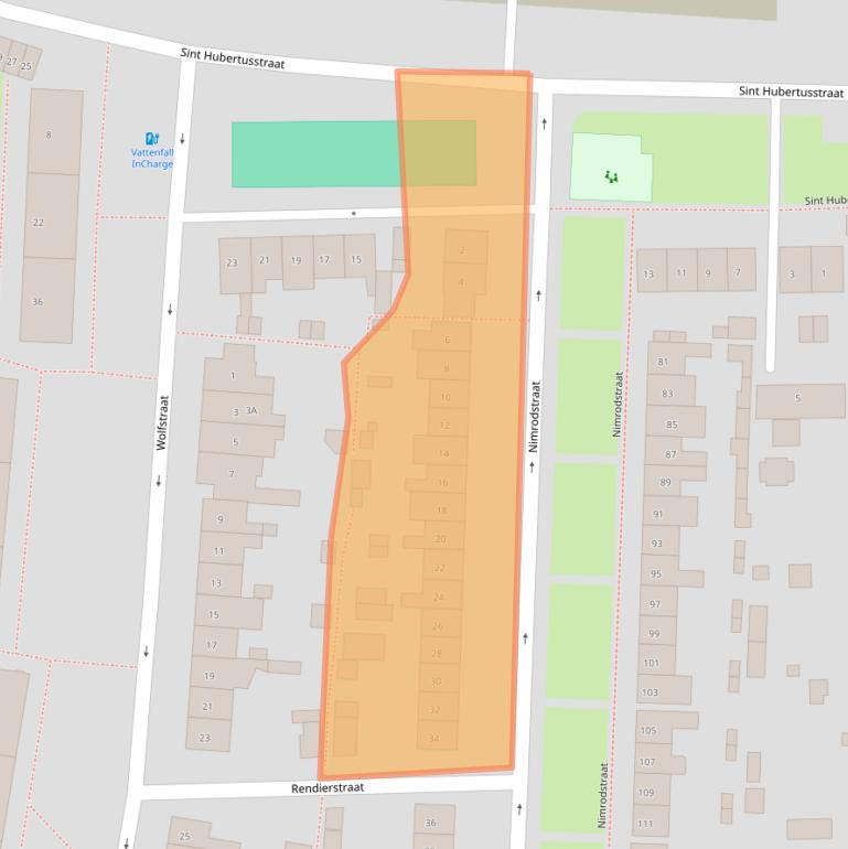 Kaart van postcodegebied 6531LG.