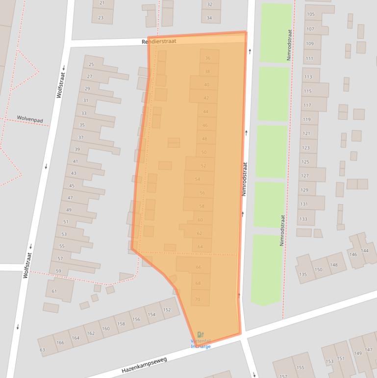 Kaart van postcodegebied 6531LH.
