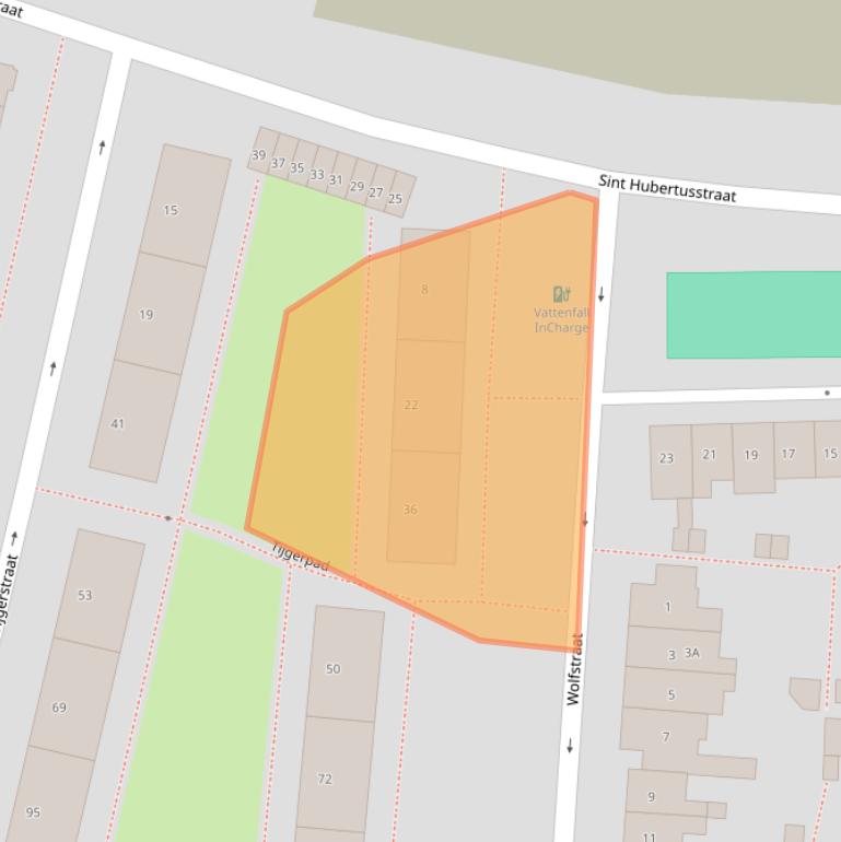 Kaart van postcodegebied 6531LM.