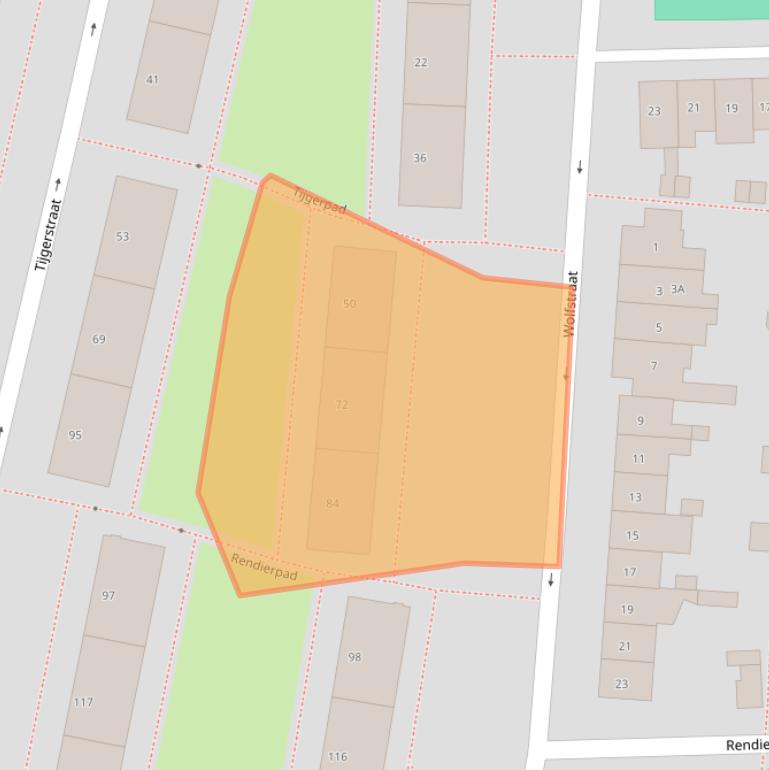 Kaart van postcodegebied 6531LN.