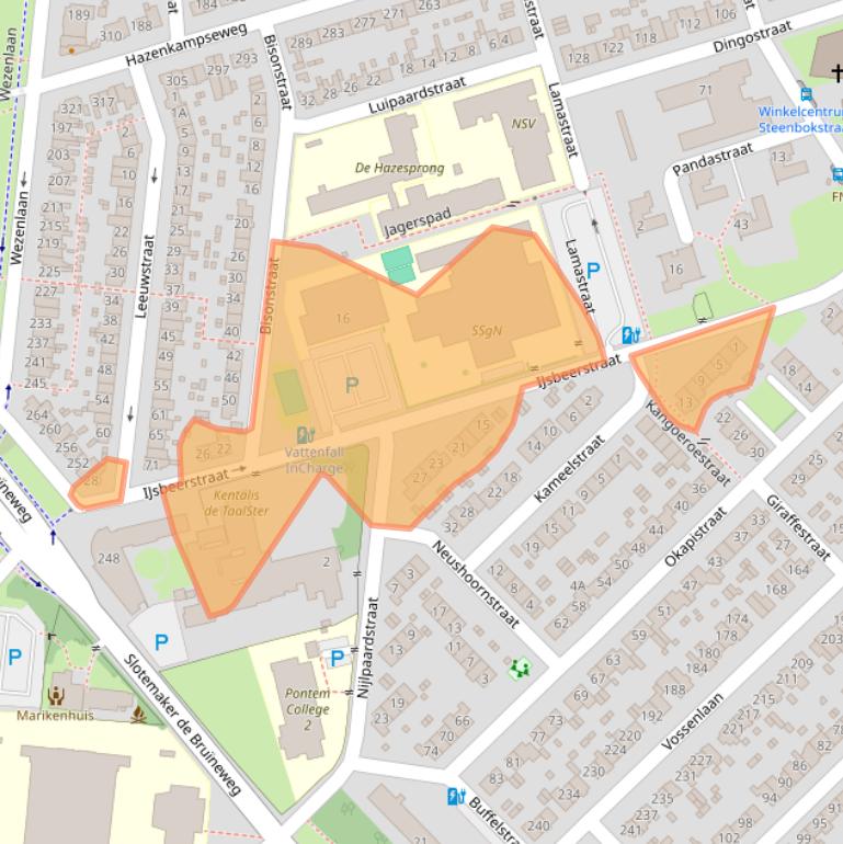 Kaart van postcodegebied 6531PL.