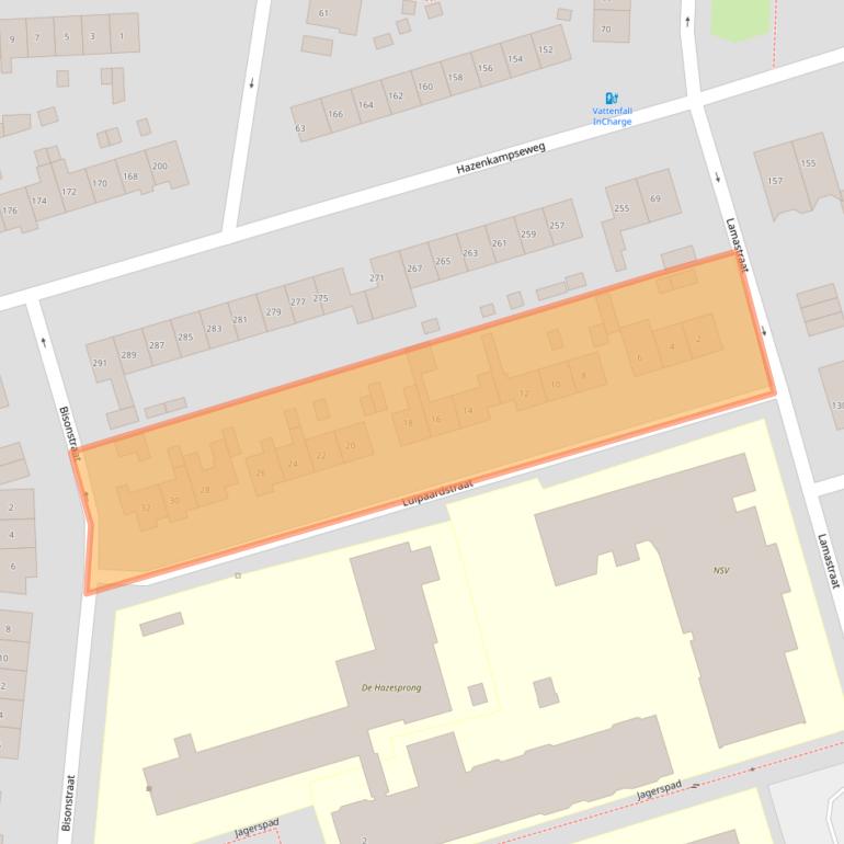 Kaart van postcodegebied 6531PS.