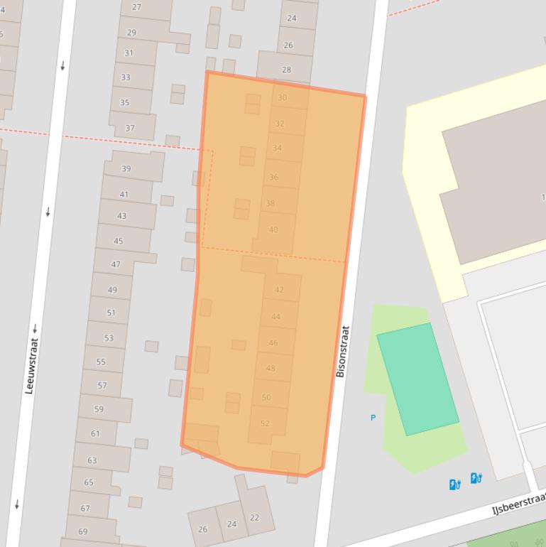 Kaart van postcodegebied 6531PW.