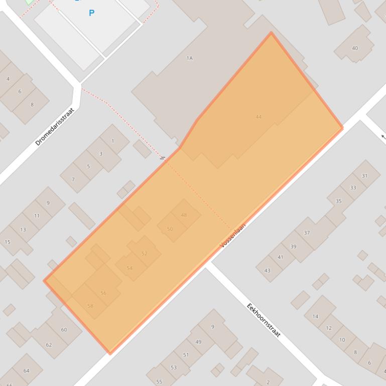 Kaart van postcodegebied 6531SM.