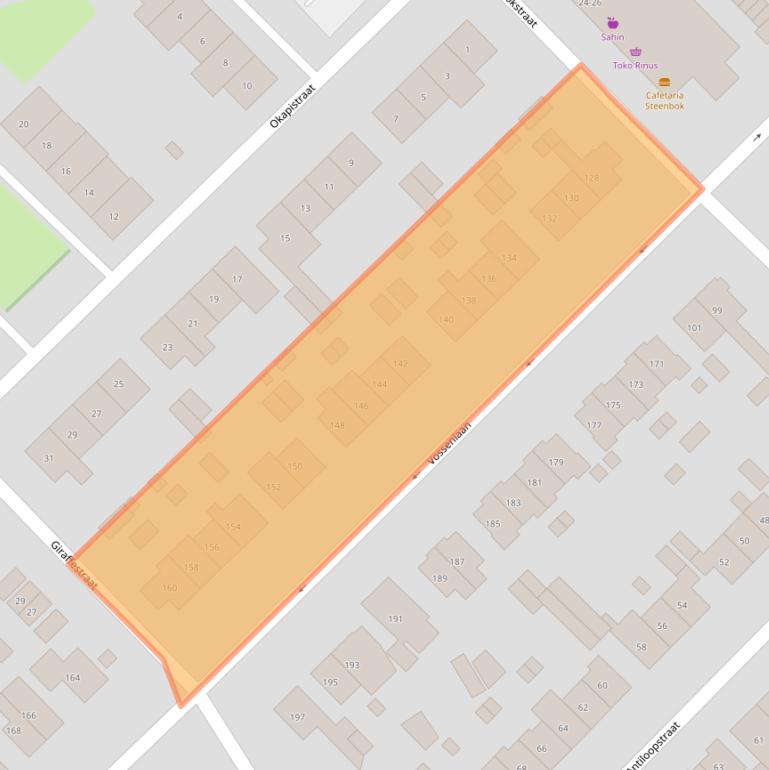 Kaart van postcodegebied 6531ST.