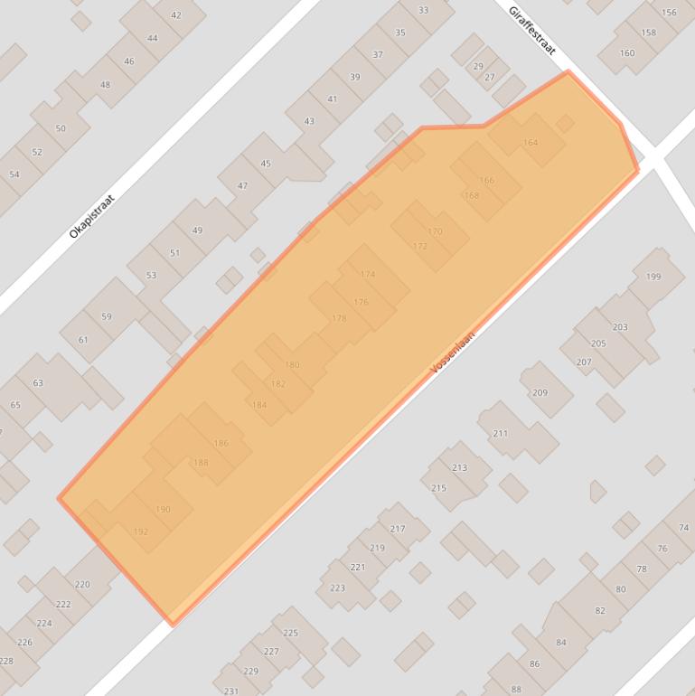 Kaart van postcodegebied 6531SV.