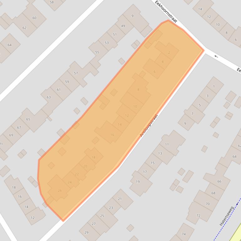 Kaart van postcodegebied 6531TN.