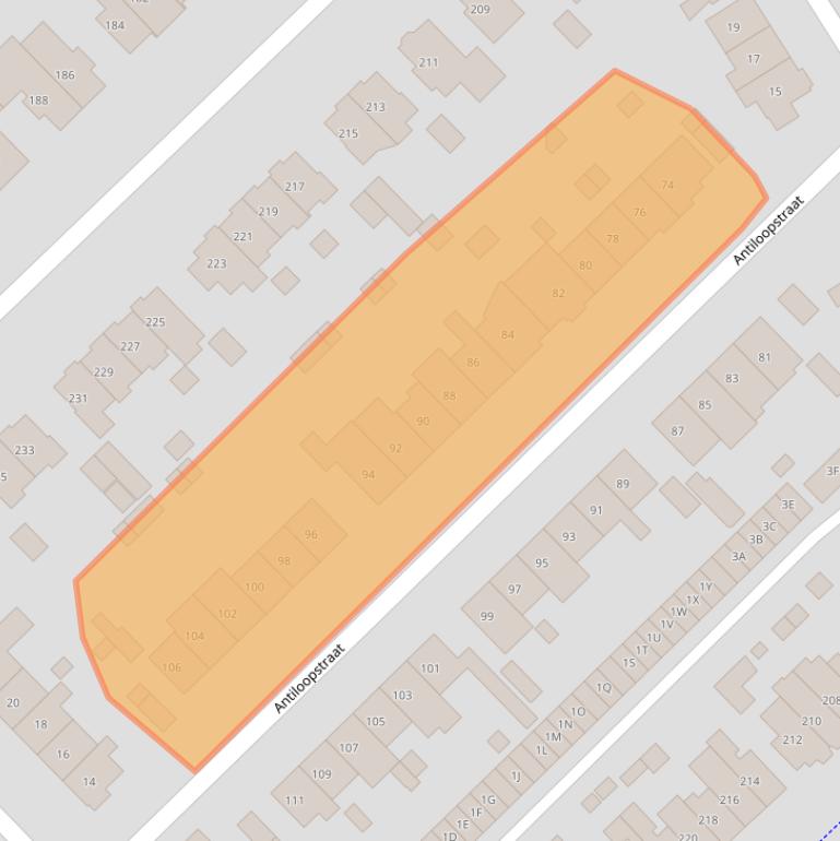 Kaart van postcodegebied 6531TS.