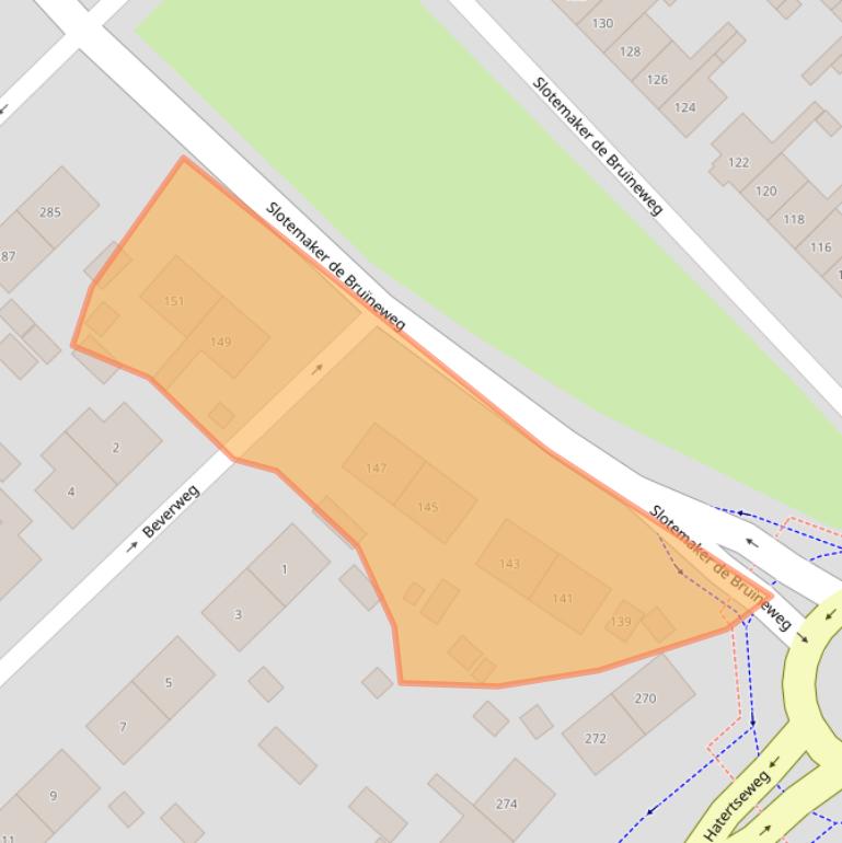 Kaart van postcodegebied 6531VA.