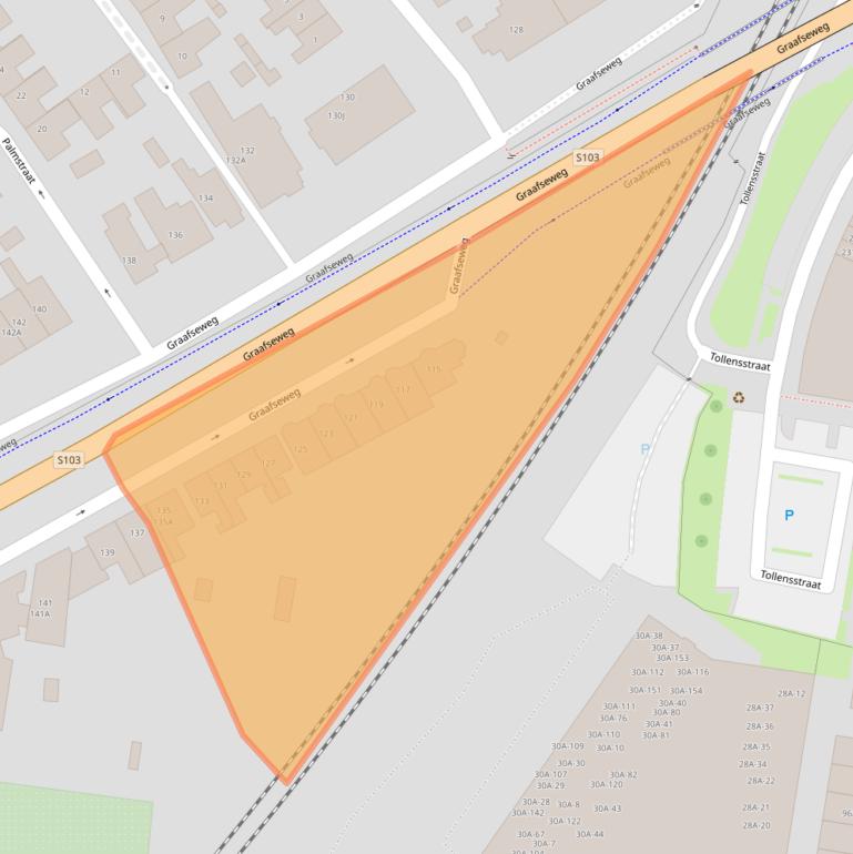 Kaart van postcodegebied 6531ZN.