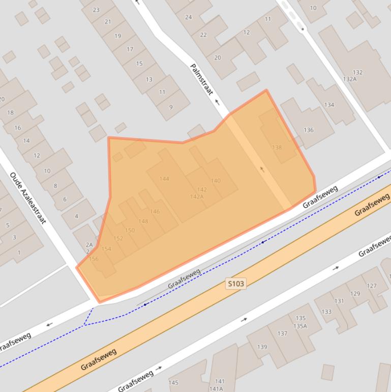 Kaart van postcodegebied 6531ZV.