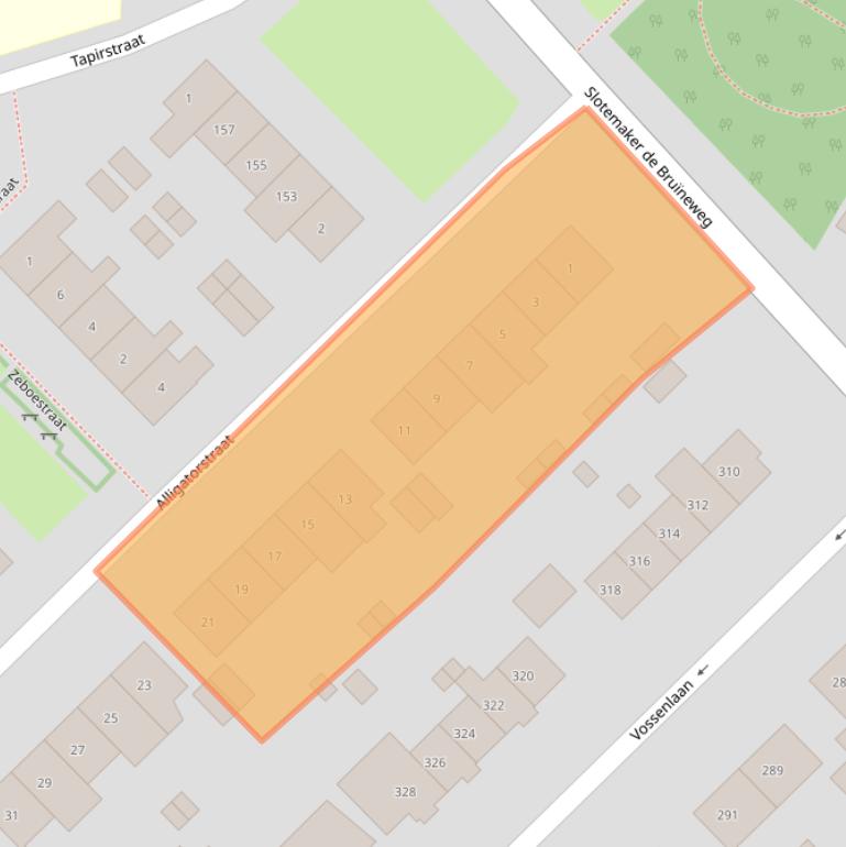 Kaart van postcodegebied 6532AR.