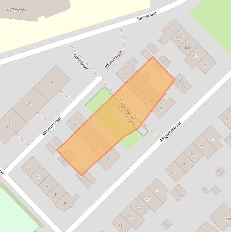 Kaart van postcodegebied 6532AV.